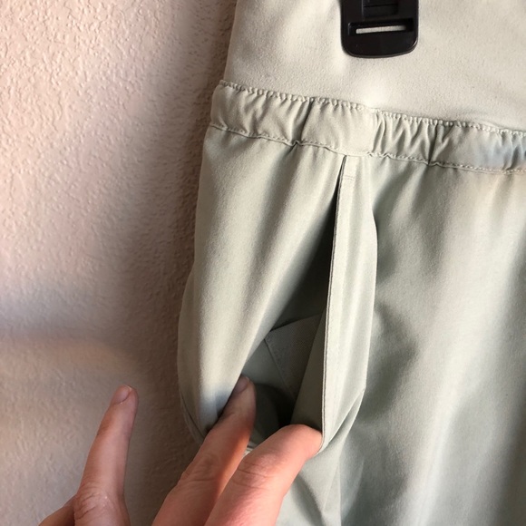 ATHLETA green attitude pants 8P (petite) - Picture 6 of 10